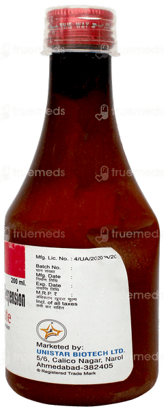 Scarfate Sugar Free Suspension 200ml