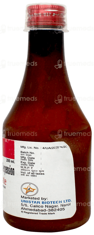 Scarfate Sugar Free Suspension 200ml