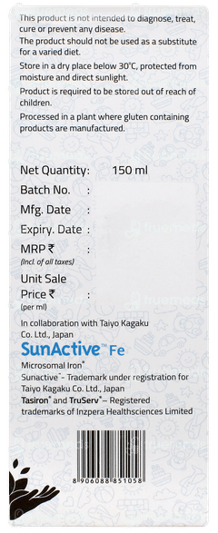 Tasiron Orange Flavor Suspension 150ml