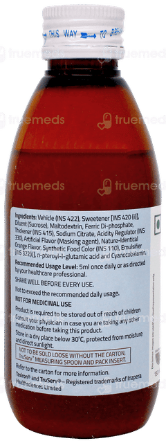 Tasiron Orange Flavor Suspension 150ml