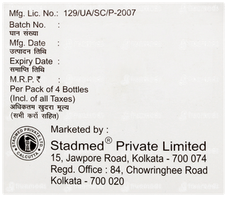 Stad D3 Pineapple & Mint Flavour Sugar Free Solution 5ml