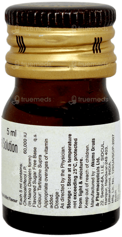 Stad D3 Pineapple & Mint Flavour Sugar Free Solution 5ml