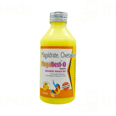 Megabest O Orange Flavour Sugar Free Oral Suspension 170 ML