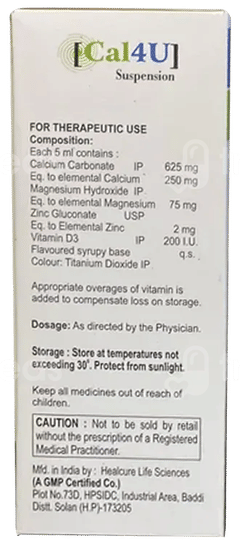 Cal4U Suspension 150 Ml