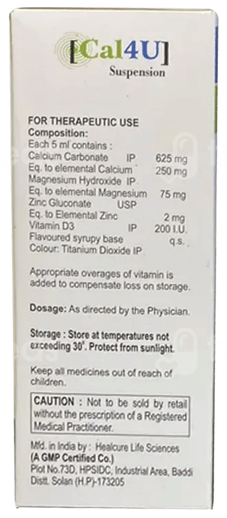 Cal4U Suspension 150 Ml