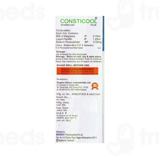 Consticool Plus Mint Flavour Sugar Free Suspension 100ml