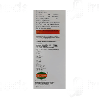 Paraked Plus Oral Suspension 100 ML