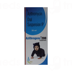 Azithrogenx 200 MG Suspension 30 ML