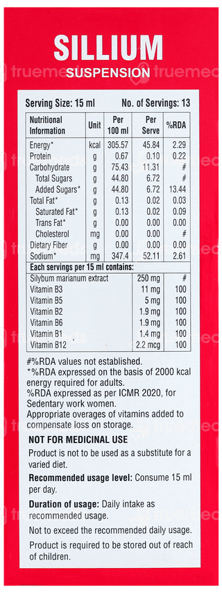 Sillium Suspension 200 ML