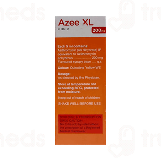 Azee Xl 200 MG Liquid 30 ML