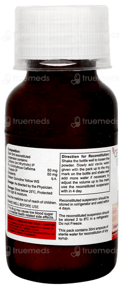 Cefitaxe O Mango & Peppermint Flavour Suspension 30ml Cefitaxe O Mango & Peppermint Flavour Suspension 30ml