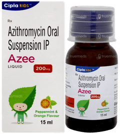 Azee 200mg Peppermint & Orange Flavour Liquid 15ml