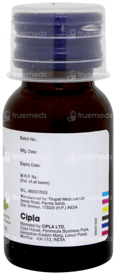 Azee 200mg Peppermint & Orange Flavour Liquid 15ml