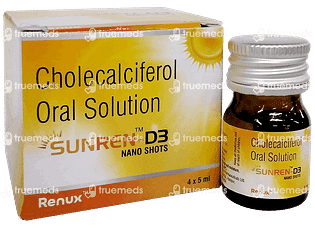 Sunren D3 Nano Shots Oral Solution 5ml