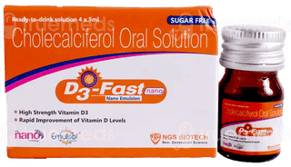 D3 Fast Nano Sugar Free Solution 5Ml