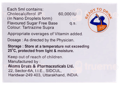 D3 Fast Nano Sugar Free Solution 5Ml