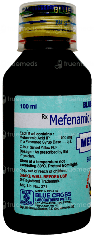 Meftal P Mango Flavour Suspension 100ml