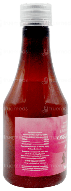 Ossopan D Strawberry Flavour Suspension 200ml Ossopan D Strawberry Flavour Suspension 200ml