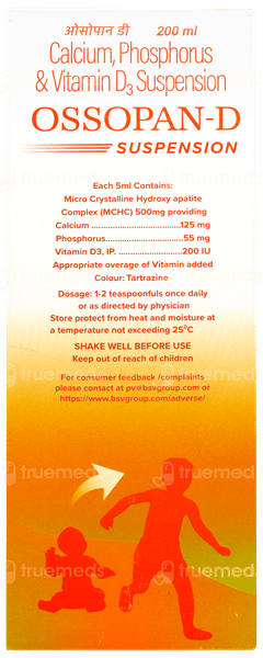 Ossopan D Mango Flavour Suspension 200ml