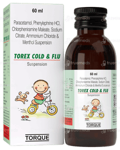 Torex Cold And Flu Suspension 60 ML