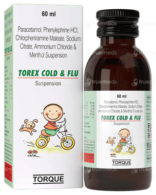 Torex Cold And Flu Suspension 60 ML