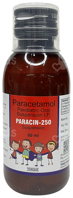 Paracin 250 Suspension 60Ml Paracin 250 Suspension 60Ml