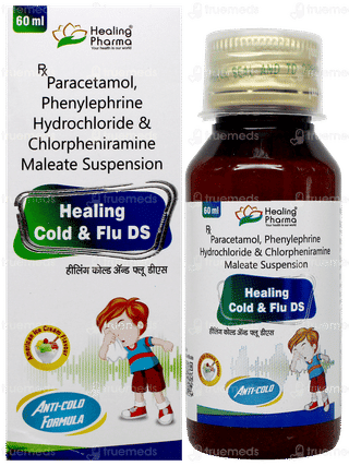 Healing Cold And Flu Ds American Ice Cream Flavour Suspension 60Ml