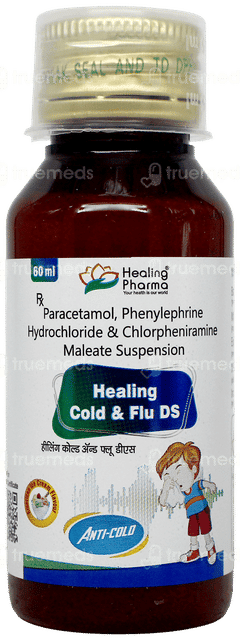 Healing Cold And Flu Ds American Ice Cream Flavour Suspension 60Ml Healing Cold And Flu Ds American Ice Cream Flavour Suspension 60Ml