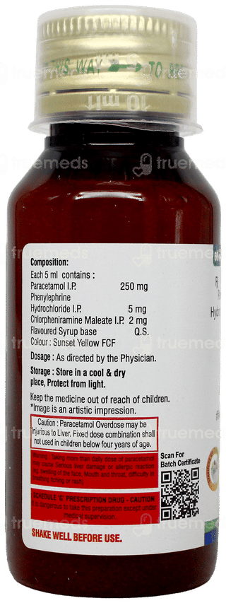 Healing Cold And Flu Ds American Ice Cream Flavour Suspension 60Ml