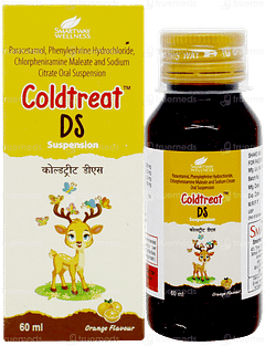 Coldtreat Ds Orange Flavour Suspension 60ml