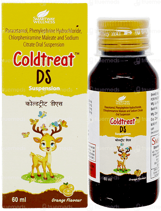 Coldtreat Ds Orange Flavour Suspension 60ml