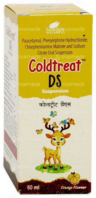 Coldtreat Ds Orange Flavour Suspension 60ml