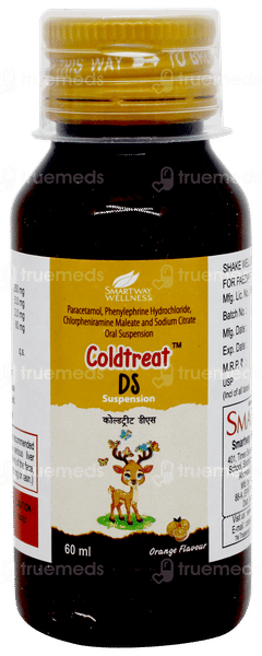 Coldtreat Ds Orange Flavour Suspension 60ml Coldtreat Ds Orange Flavour Suspension 60ml