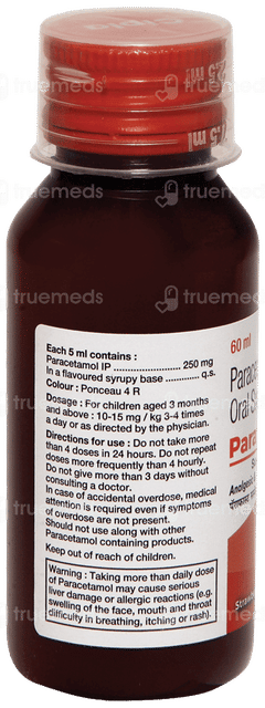 Parafast Strawberry Flavour Suspension 60Ml