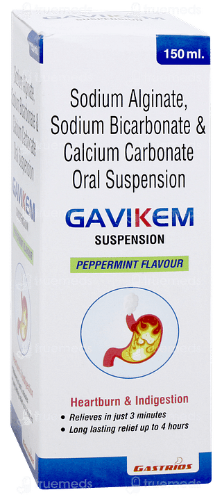 Gavikem Peppermint Flavour Suspension 150ml