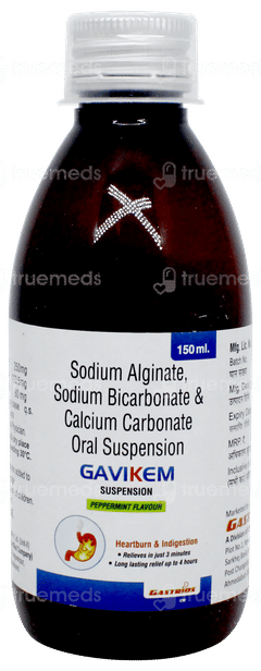 Gavikem Peppermint Flavour Suspension 150ml