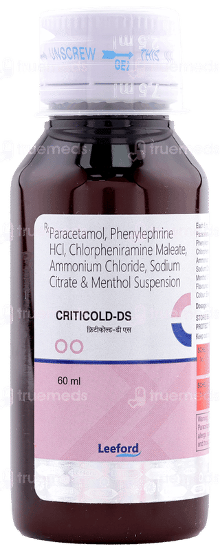 Criticold Ds Suspension 60ml