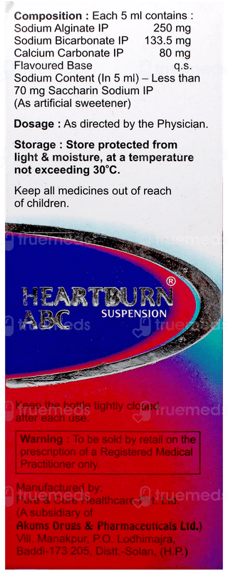 Heartburn Abc Suspension 150ml