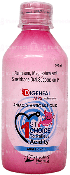 Digeheal Mps Mint Flavour Suspension 200ml Digeheal Mps Mint Flavour Suspension 200ml