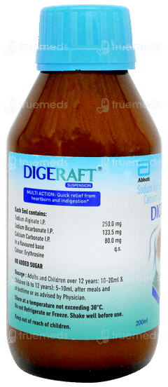 Digeraft Mint Flavour Suspension 200ml