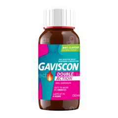 Gaviscon Double Action Mint Flavour Suspension 150ml