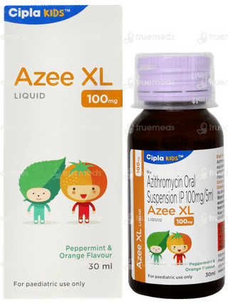 Azee Xl 100mg Peppermint & Orange Flavour Liquid 30ml