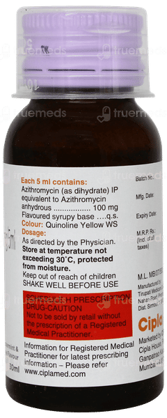 Azee Xl 100mg Peppermint & Orange Flavour Liquid 30ml