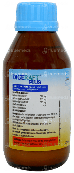 Digeraft Plus Mint Flavour Suspension 200ml