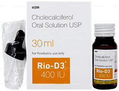 Rio D3 400iu Solution 30ml Rio D3 400iu Solution 30ml