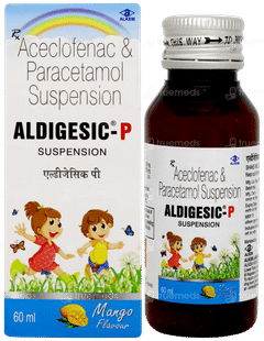 Aldigesic P Mango Flavour Suspension 60ml