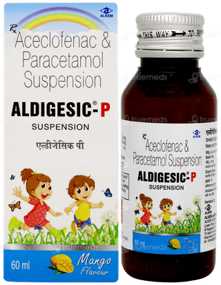 Aldigesic P Mango Flavour Suspension 60ml