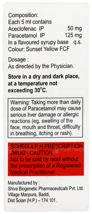 Aldigesic P Mango Flavour Suspension 60ml