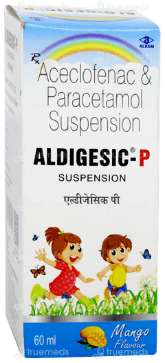 Aldigesic P Mango Flavour Suspension 60ml