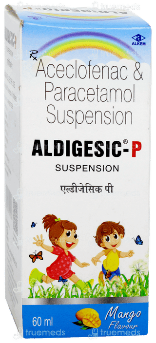Aldigesic P Mango Flavour Suspension 60ml